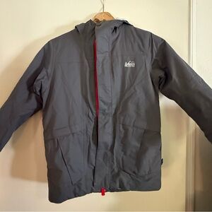 REI Boys' Gray winter snow Jacket